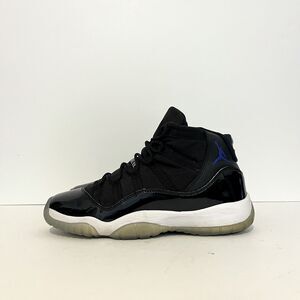 2016 Air Jordan 11 XI Retro GS Space Jam Blk Blue 378038 003 Nike Rare Boys 7Y